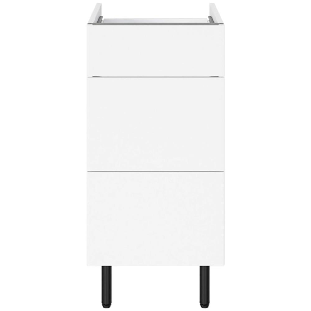 Corp inferior bucatarie Pragma, PAL, 40 x 59 x 86cm, alb