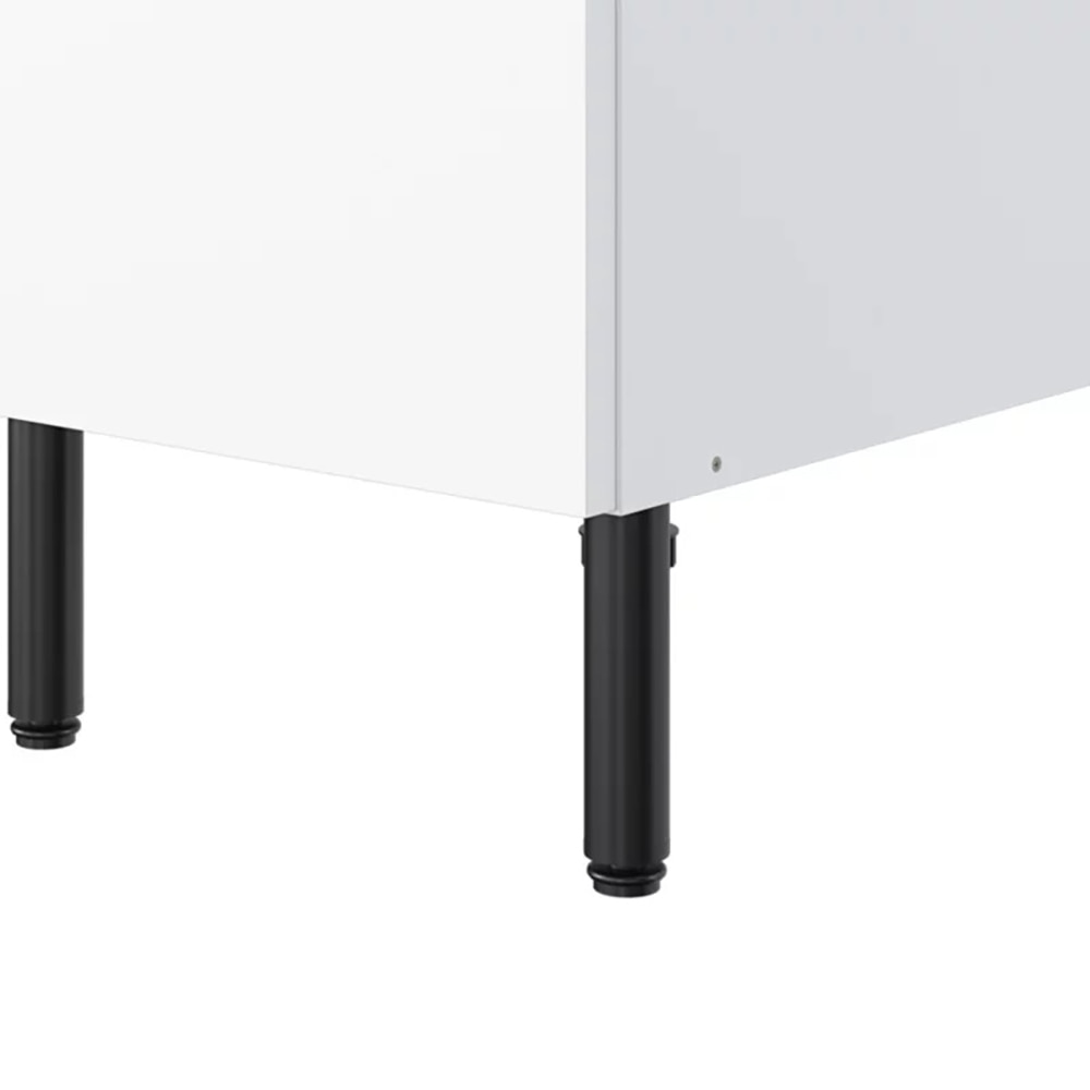 Corp inferior bucatarie Pragma, PAL, 40 x 59 x 86cm, alb