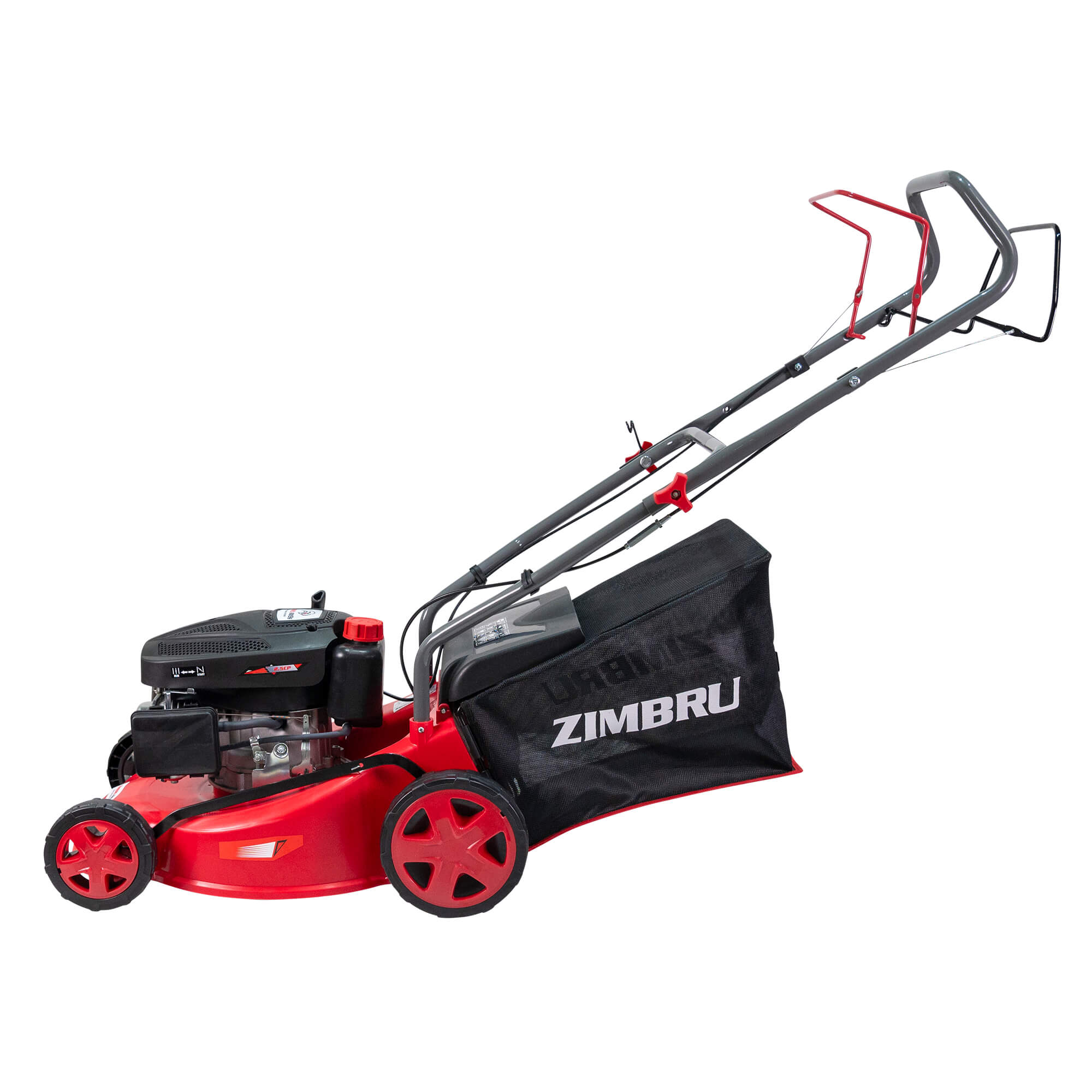 Masina de tuns gazonul Ruris Zimbru 889S, Benzina, 79CC, 2.5CP, latime taiere 40cm, sac 45L