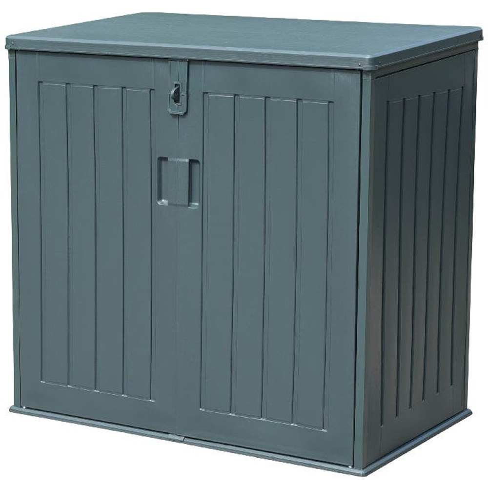 Dulap depozitare gradina KLIKSTROM, rasina, 115.3 x 70.9 x 112.5 cm, antracit