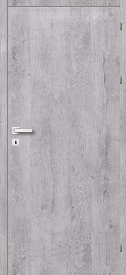 Usa de interior  gri, stanga, mdf, 206 x 88 cm, toc inclus • Exmoor