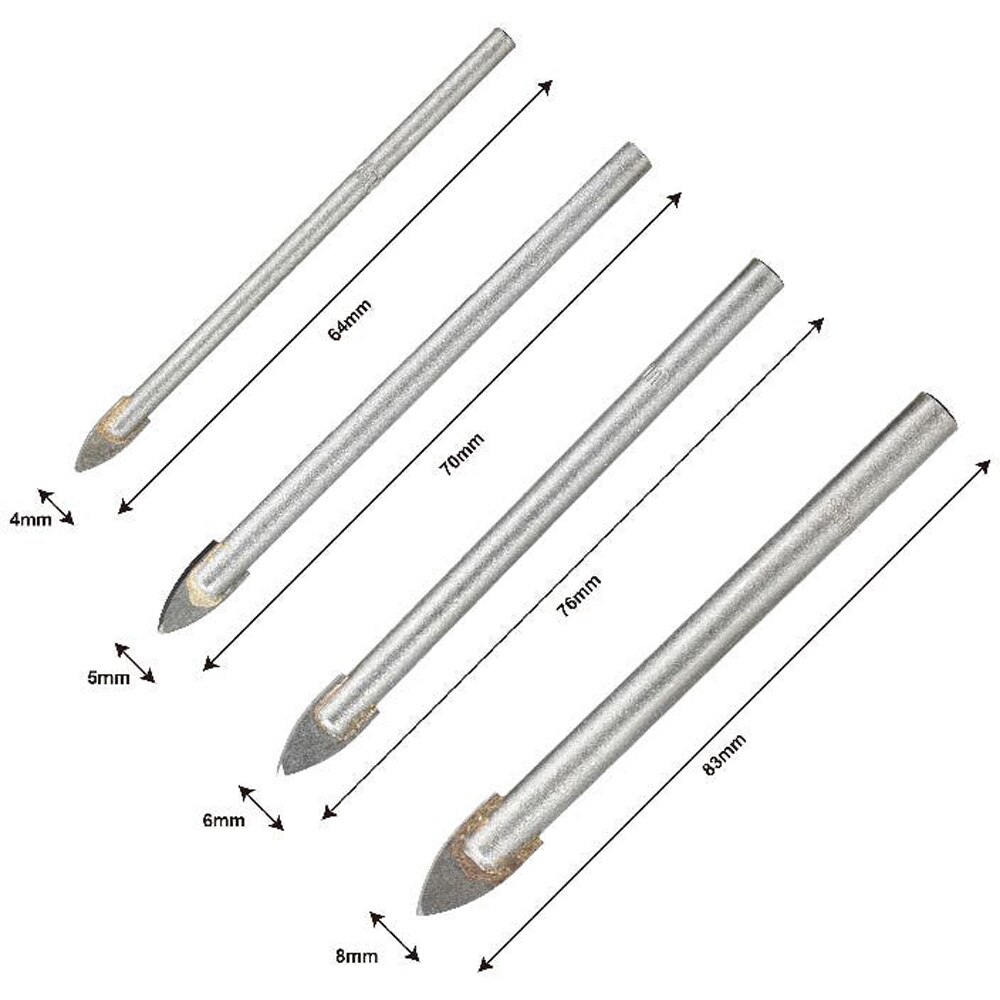 Bit tigla Mac Allister, set 4 bucati