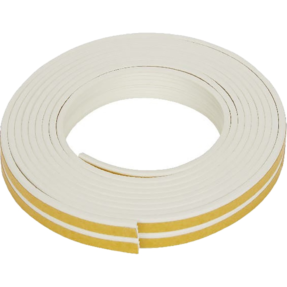 Banda de etansare autoadeziva VOLDEN, 9 x 4 mm, cauciuc, alb, 6 m