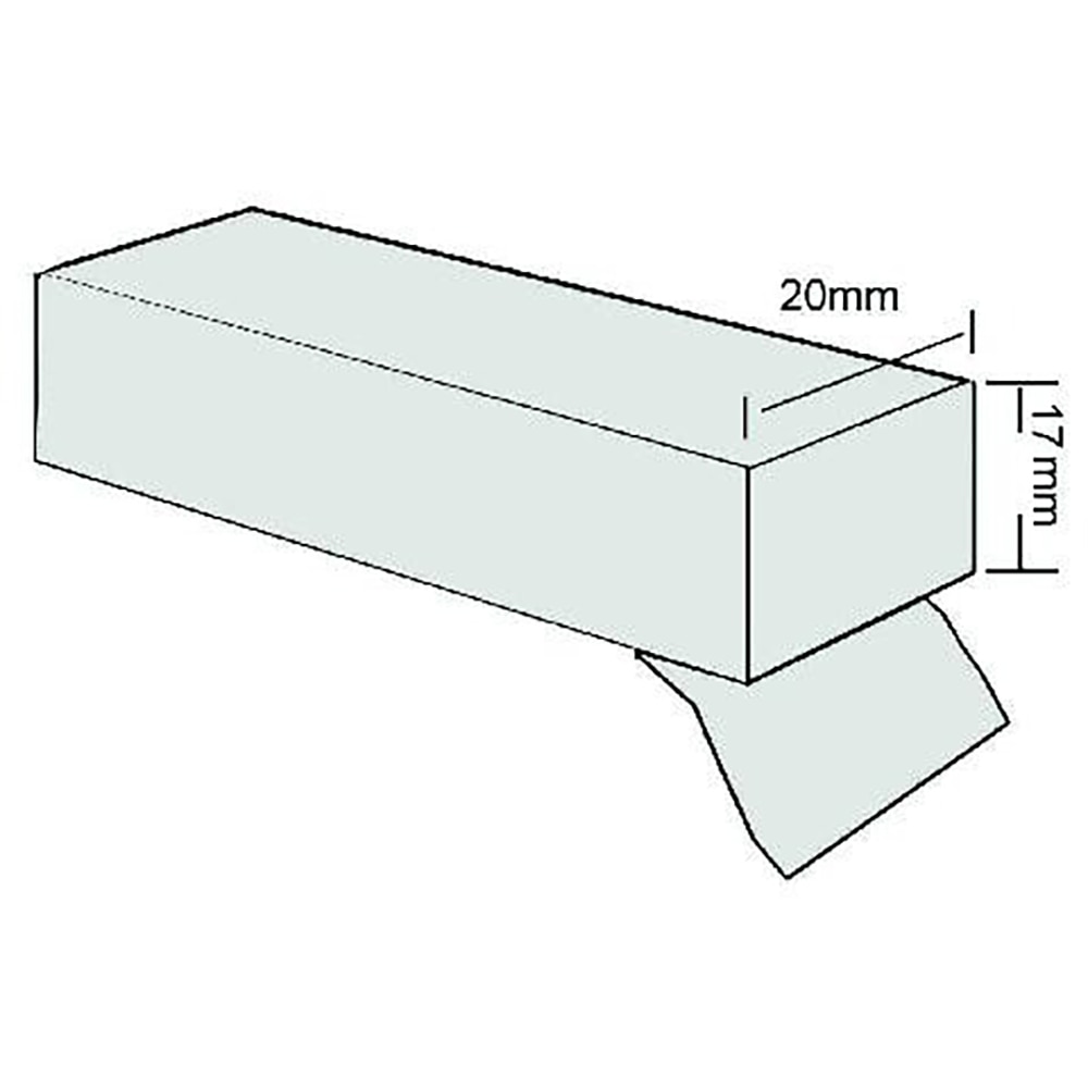 Garnitura etansare autoadeziva VOLDEN, 20 x 17 mm, spuma, negru, 6.5 m