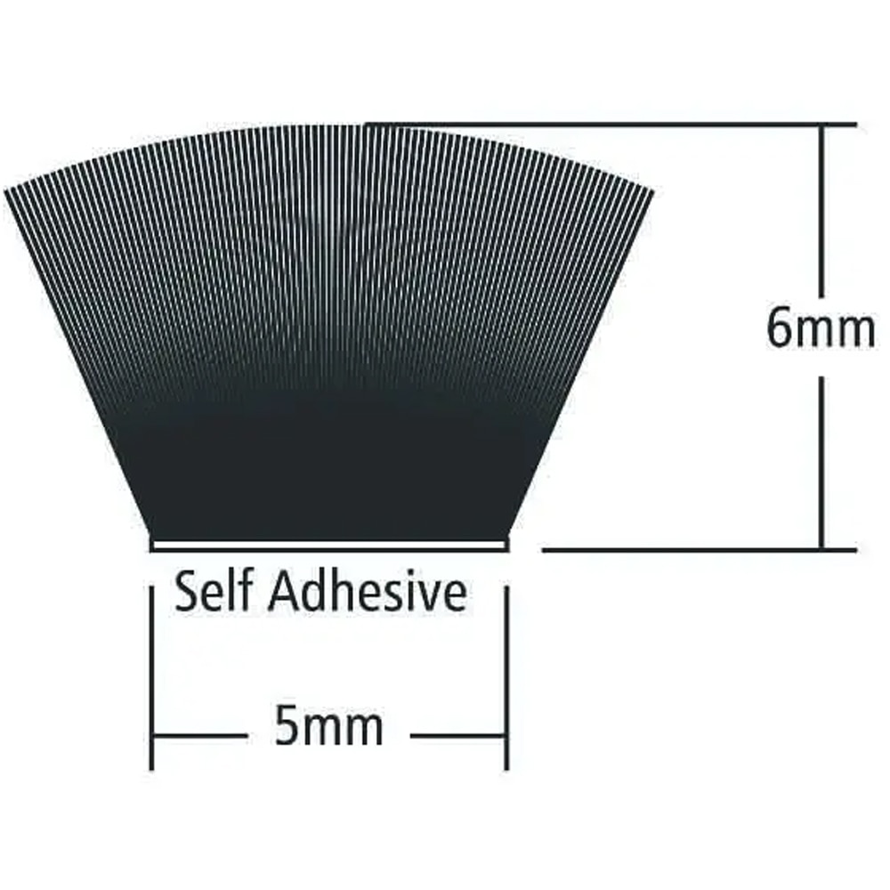 Banda de etansare VOLDEN 101374575, 6 m, gri