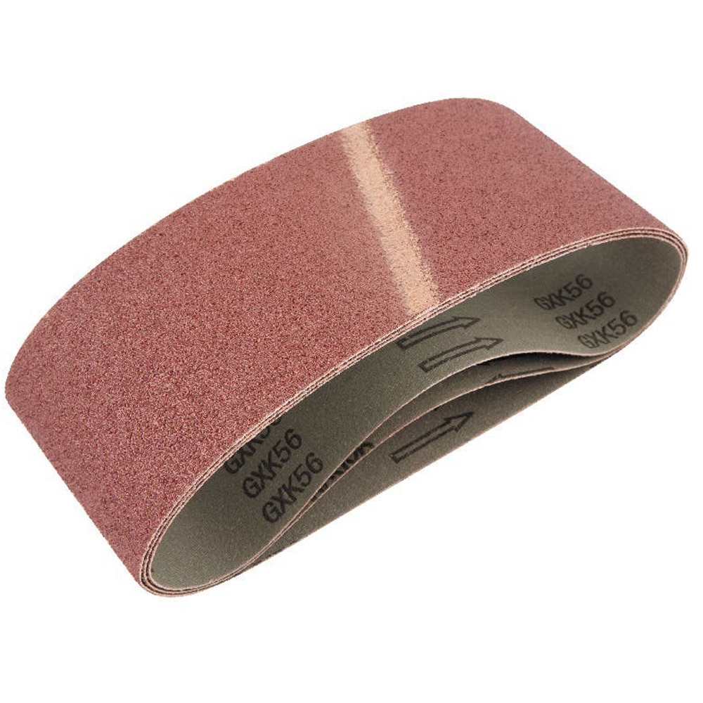 Set banda slefuit MAC ALLISTER, 3 bucati, 76x533 mm, P80