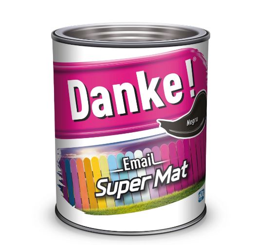 Email Uscare Rapida, Super Mat, Negru, 0.75L   Danke