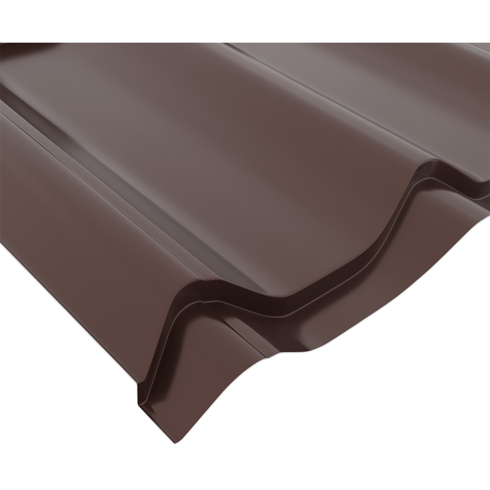Tigla metalica Smart classic, maro (RAL8017), 0.34 mm, 120 x 220 cm, 2.64 mp