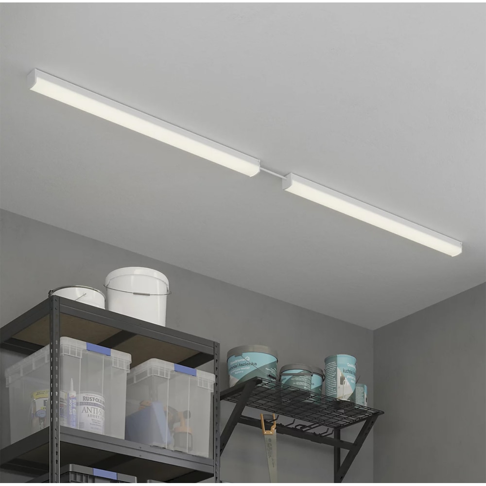 Corp iluminat GOODHOME Hovell, IP20, 36.5W, 120cm, alb