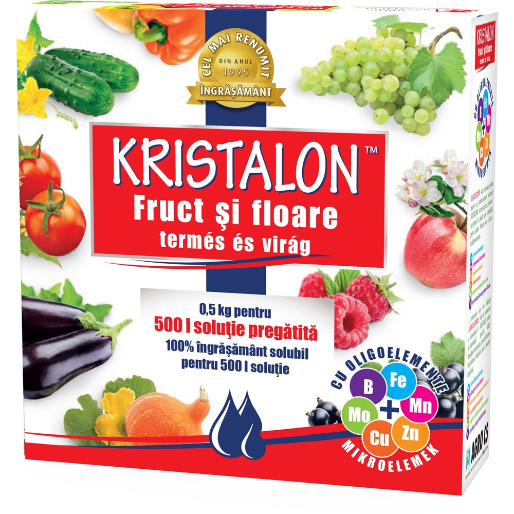 Ingrasamant fructe si flori Agrocs, 0.5 kg