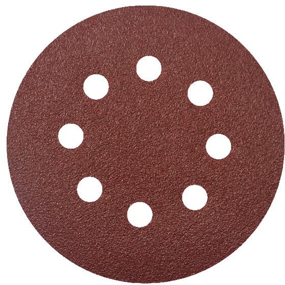 Set foi slefuire perforate MAC ALLISTER, 125 mm, P80, 5buc