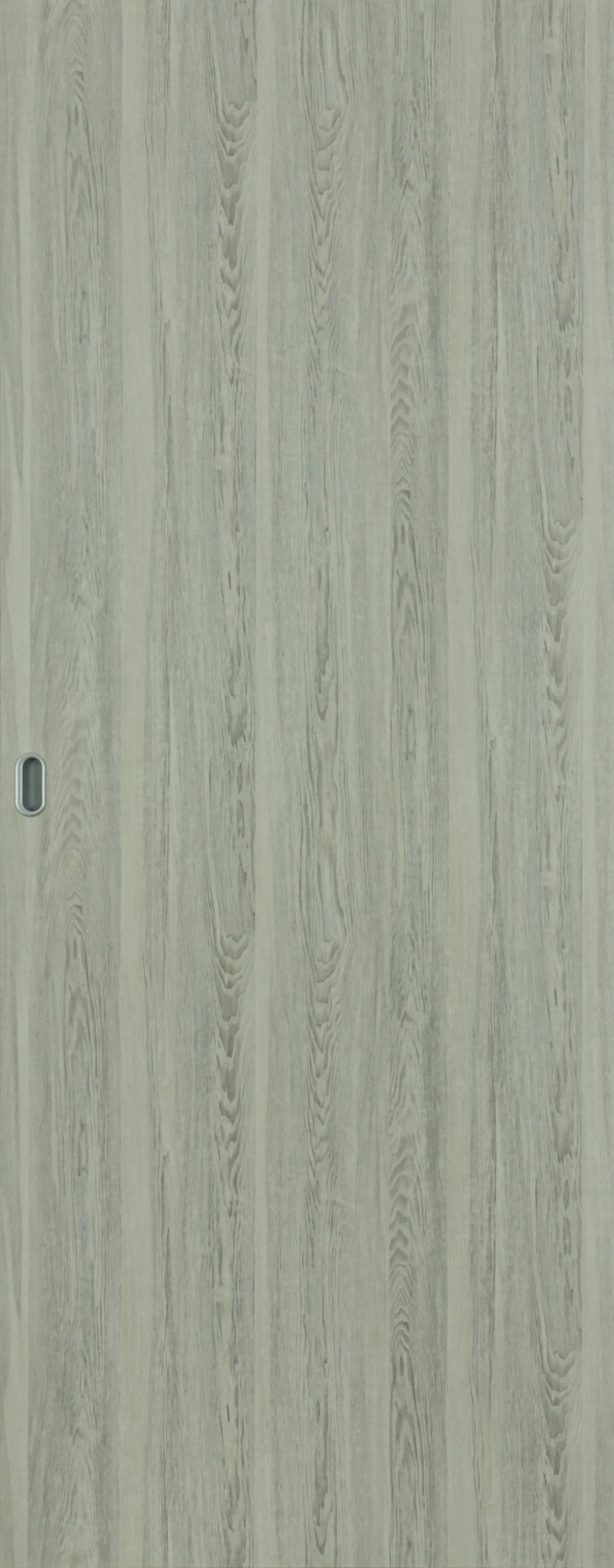 Usa interior, culisanta,  gri, reversibila, mdf, 207 x 81.5 cm  Workshop Doors Karpat