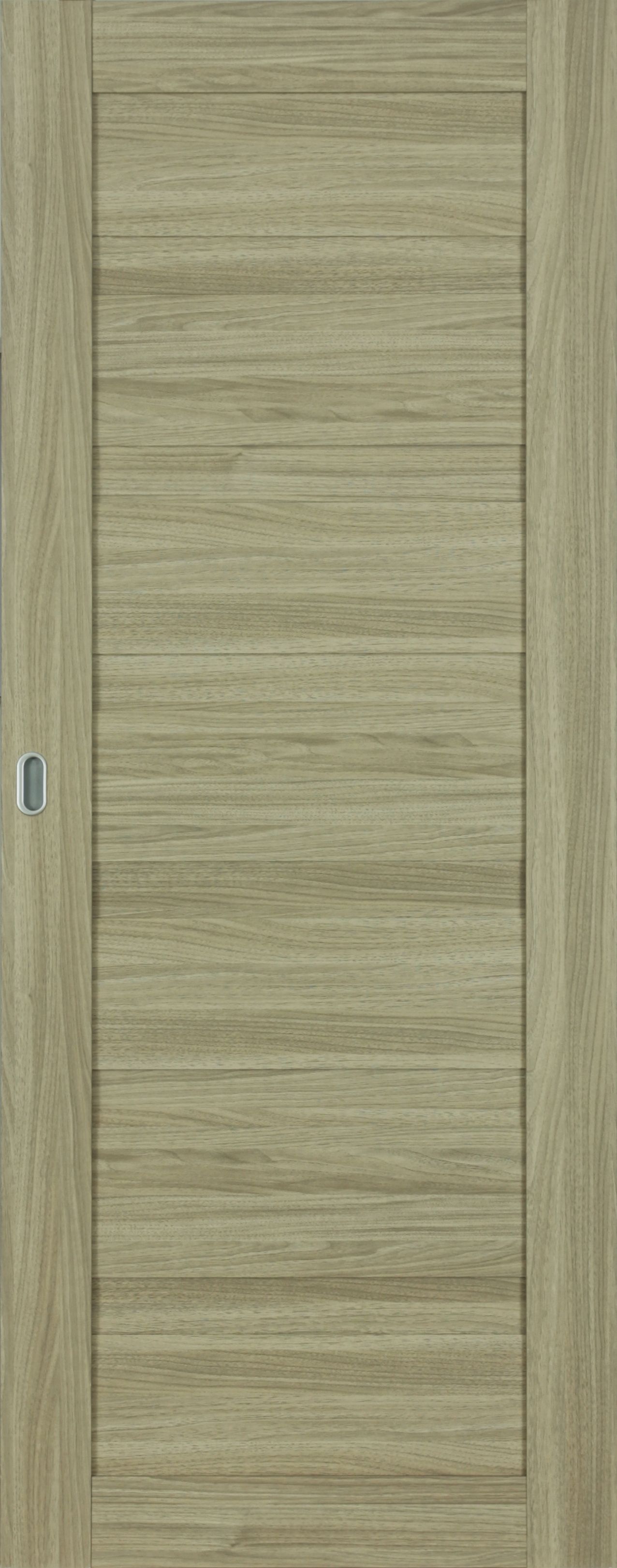 Usa interior, culisanta,  frasin, reversibila, mdf, 207 x 81.5 cm  Workshop Doors Tisa