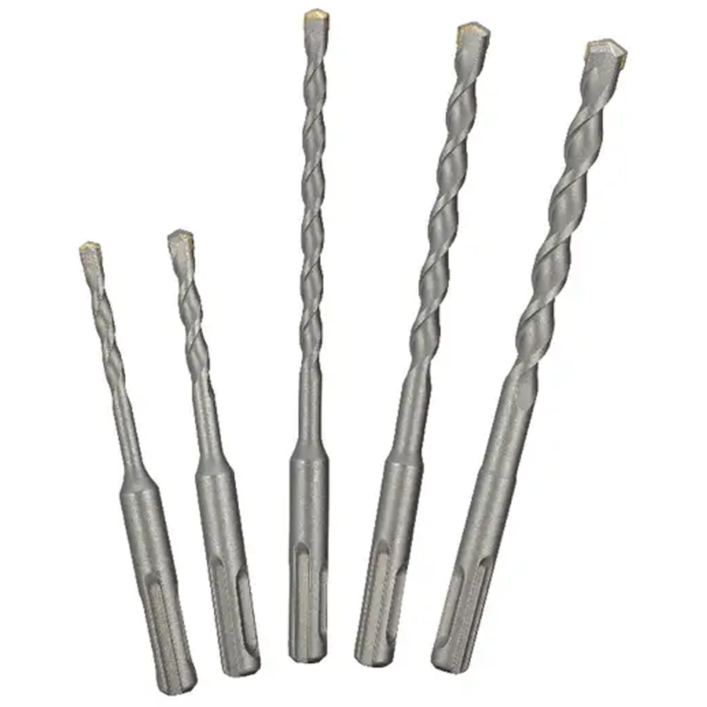 Burghie zidarie SDS Plus MAC ALISTER, otel, argintiu