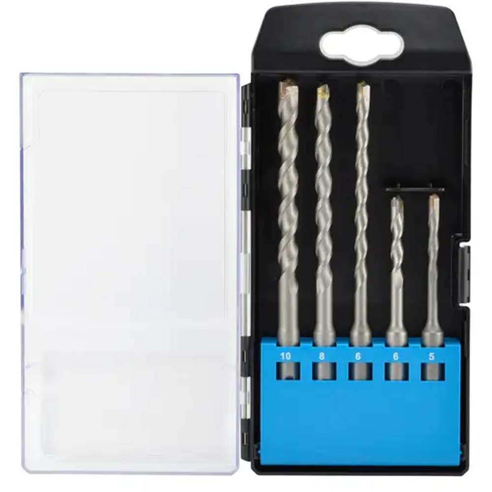 Burghie zidarie SDS Plus MAC ALISTER, otel, argintiu