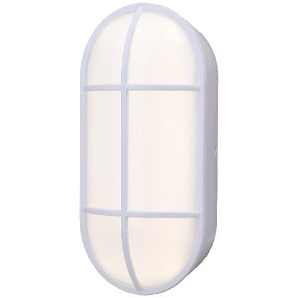 Aplica de exterior GOODHOME Bulkhead, 16W, alb