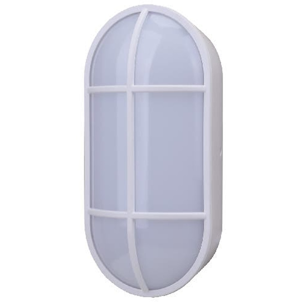 Aplica de exterior GOODHOME Bulkhead, 16W, alb