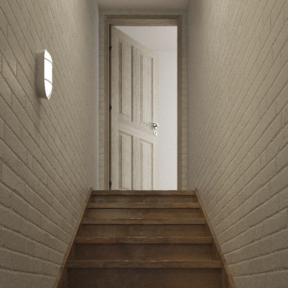 Aplica de exterior GOODHOME Bulkhead, 16W, alb