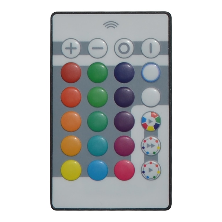 Banda LED RGB cu telecomanda GOODHOME Waldeck, 16W, 1200 lm, 3 m