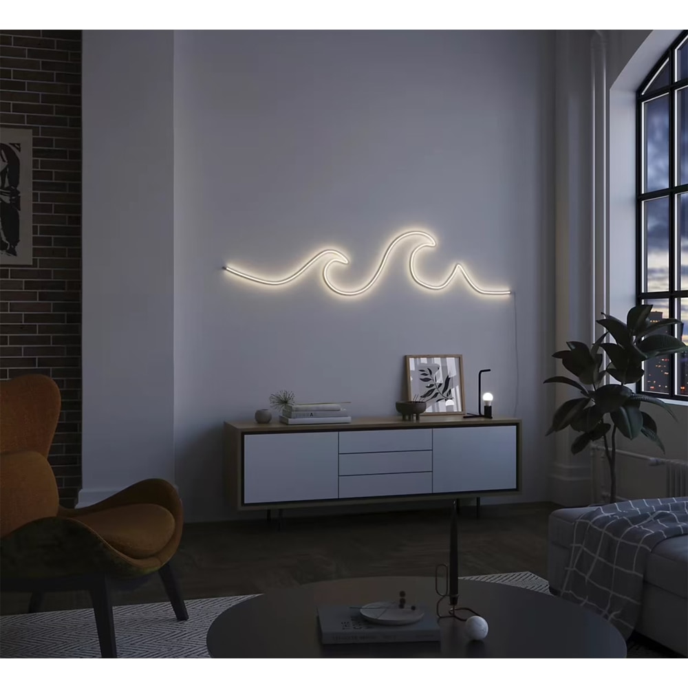 Banda neon GOODHOME Almeida, cu telecomanda, 22W, 5m