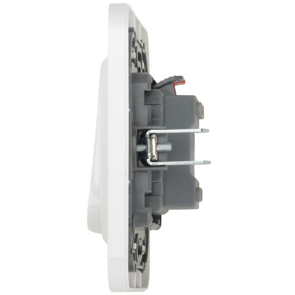 Intrerupator Kennet Jacobsen, clapeta, alb