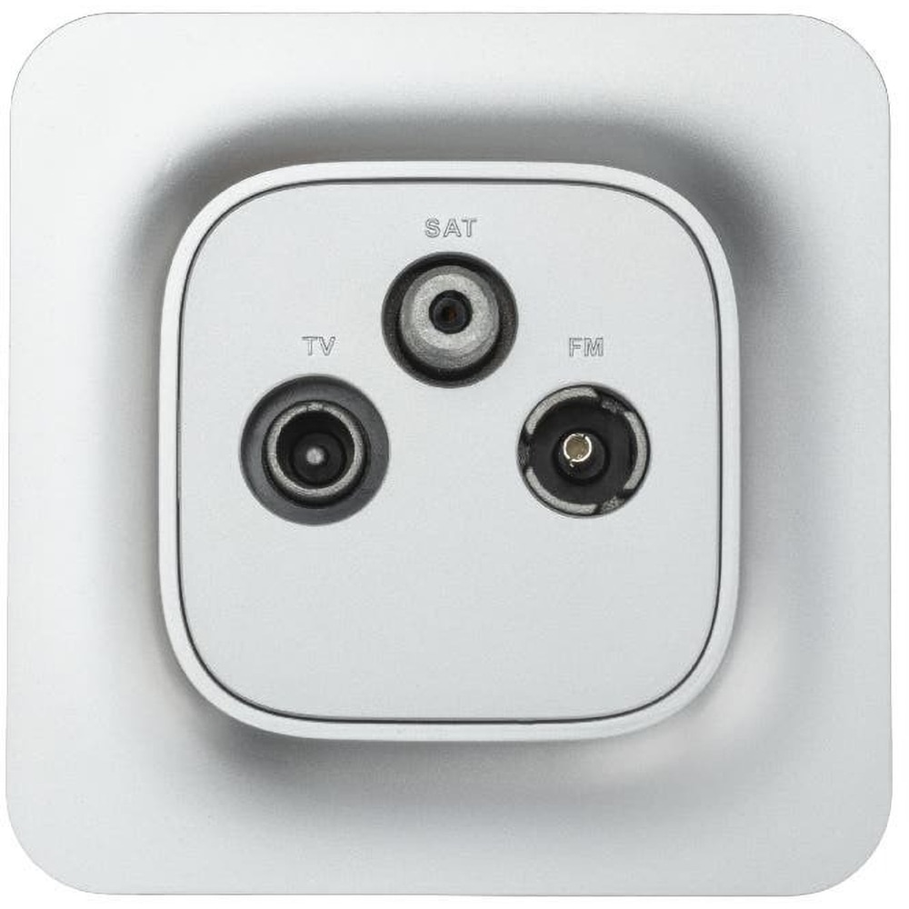 Priza TV JACOBSEN Kennet Fm Sat, argintiu