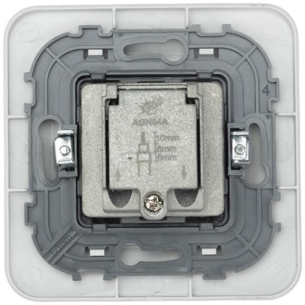 Priza TV JACOBSEN Kennet Fm Sat, argintiu