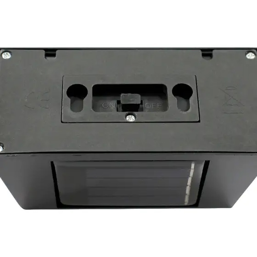 Aplica solara exterior MINI SCARA, LED, IP44, 2 bucati, negru