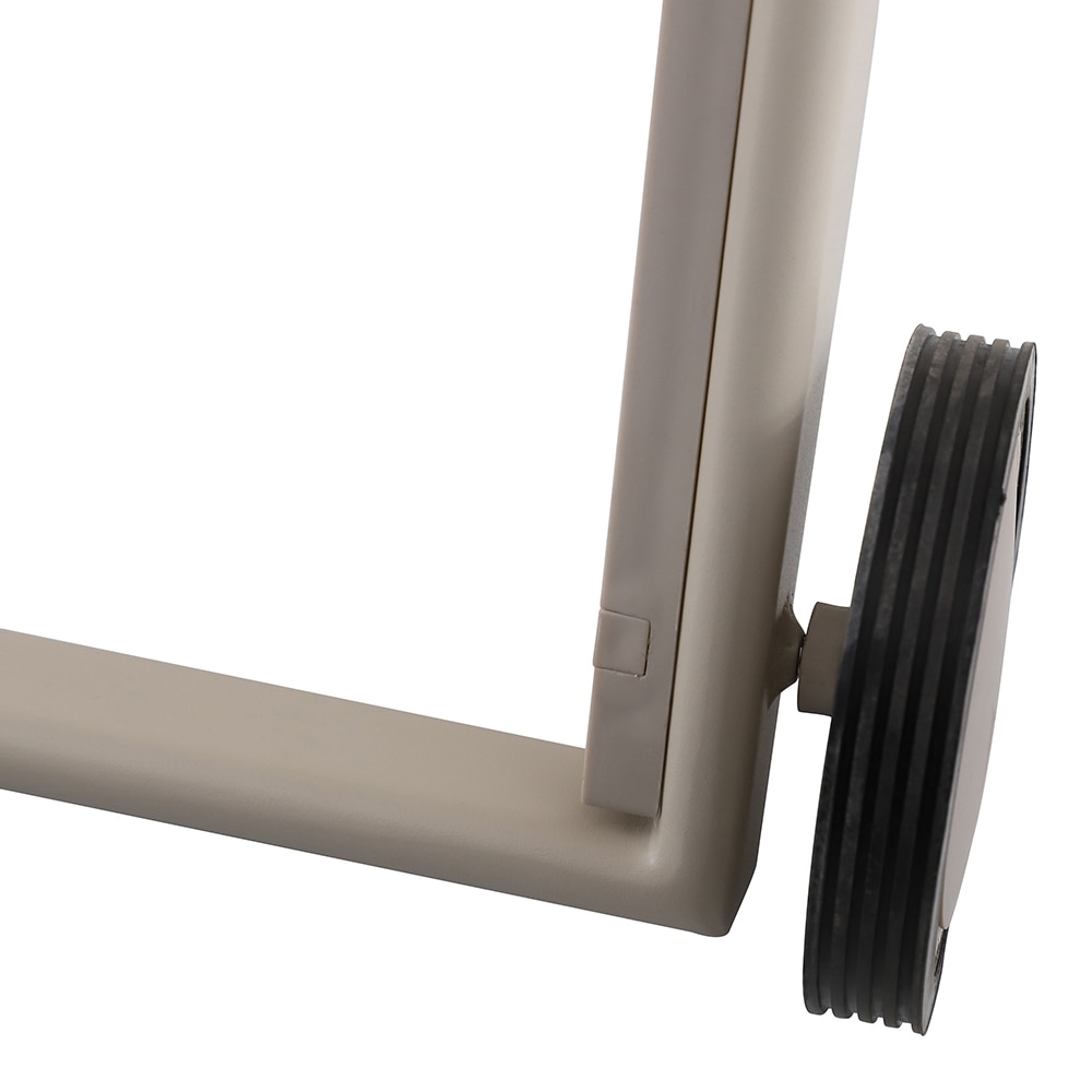 Sezlong gradina GOODHOME Santacruz, aluminiu, 192 x 78.5 x 47.5 cm, bej