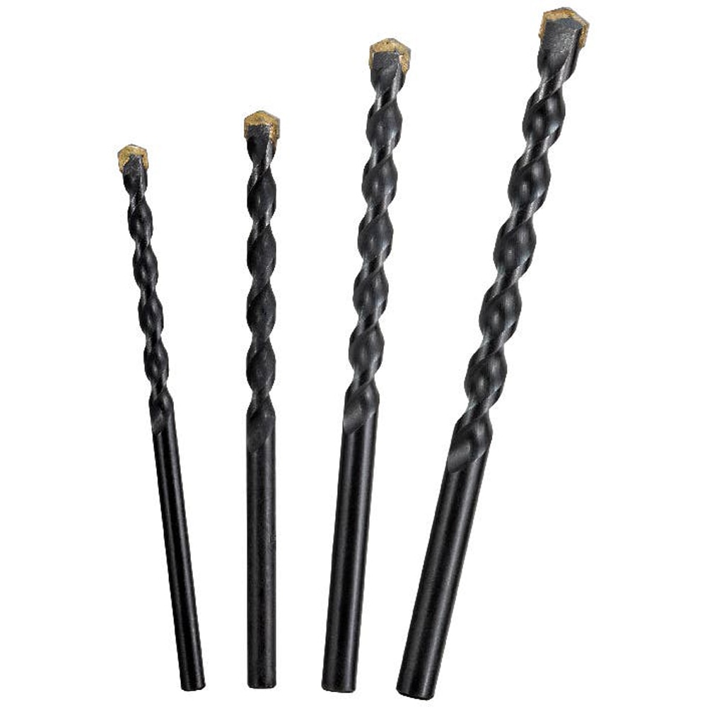 Burghiu tigla Mac Allister, set 4 bucati