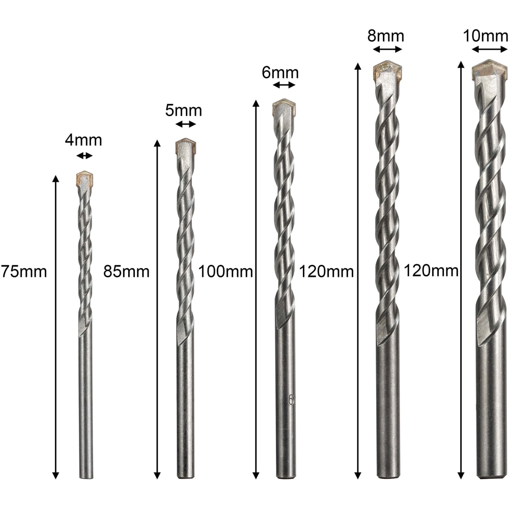 Bit zidarie Mac Allister, set 5 bucati