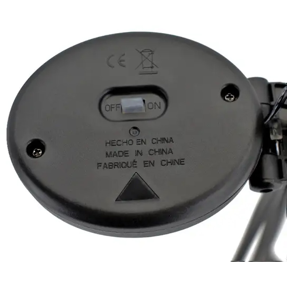 Lampa solara SITE Crini 101389910, IP44, plastic, negru