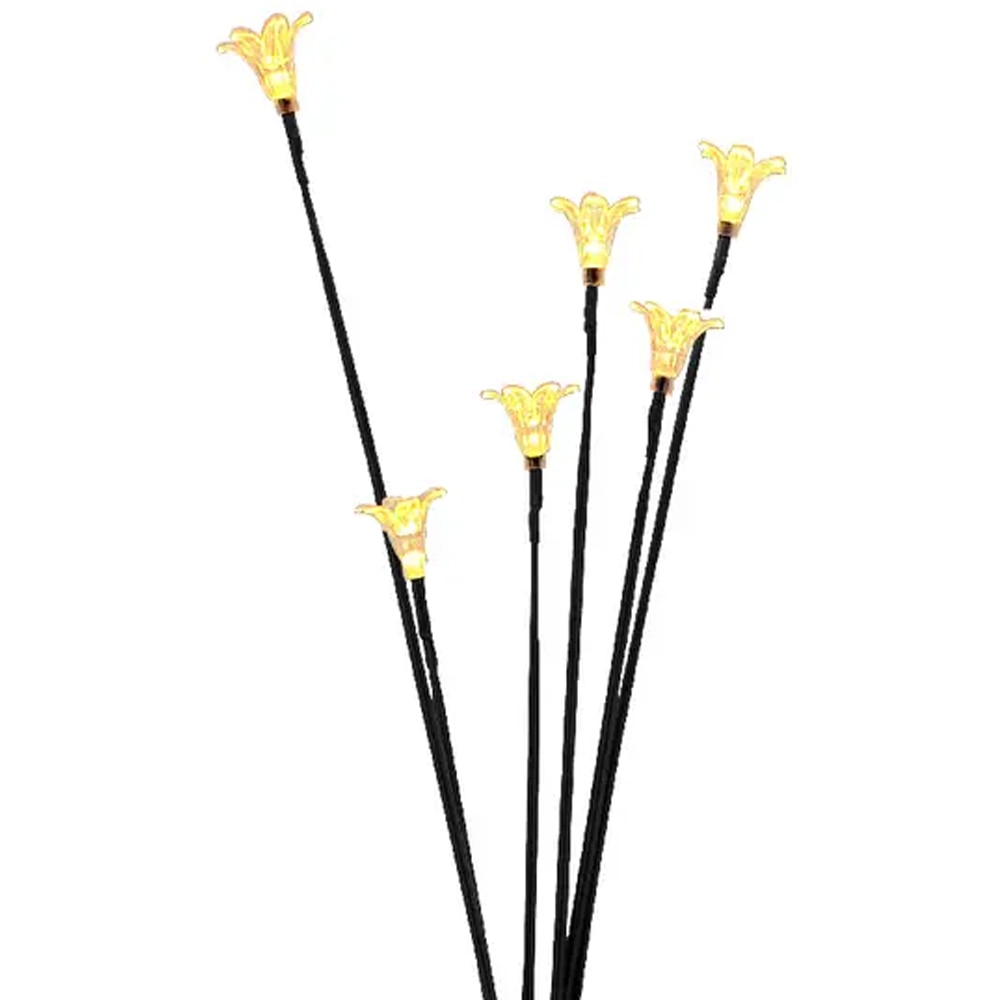 Lampa solara SITE Crini 101389910, IP44, plastic, negru