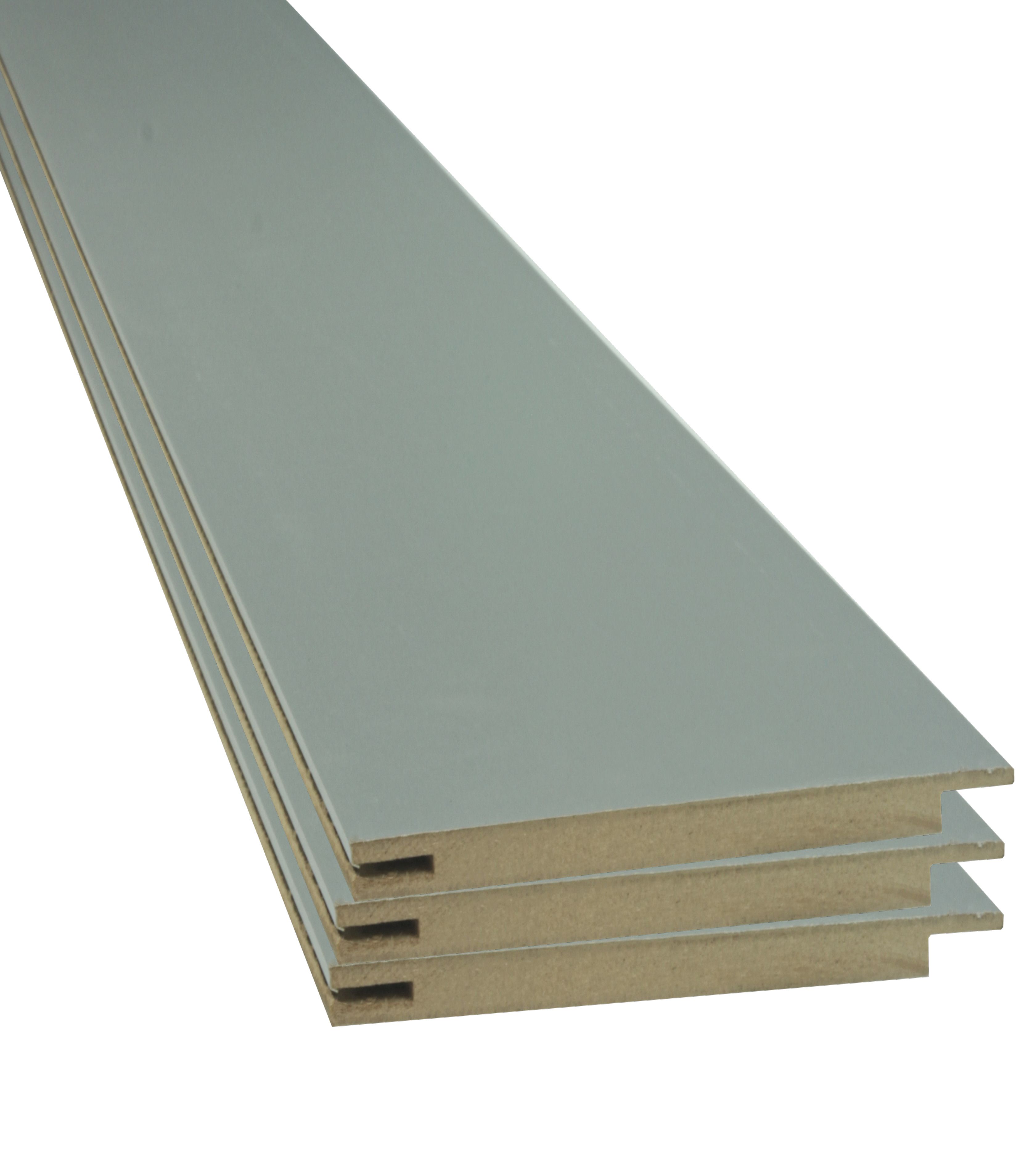 Set Extensie Toc Usa, MDF V Gri, 120 mm