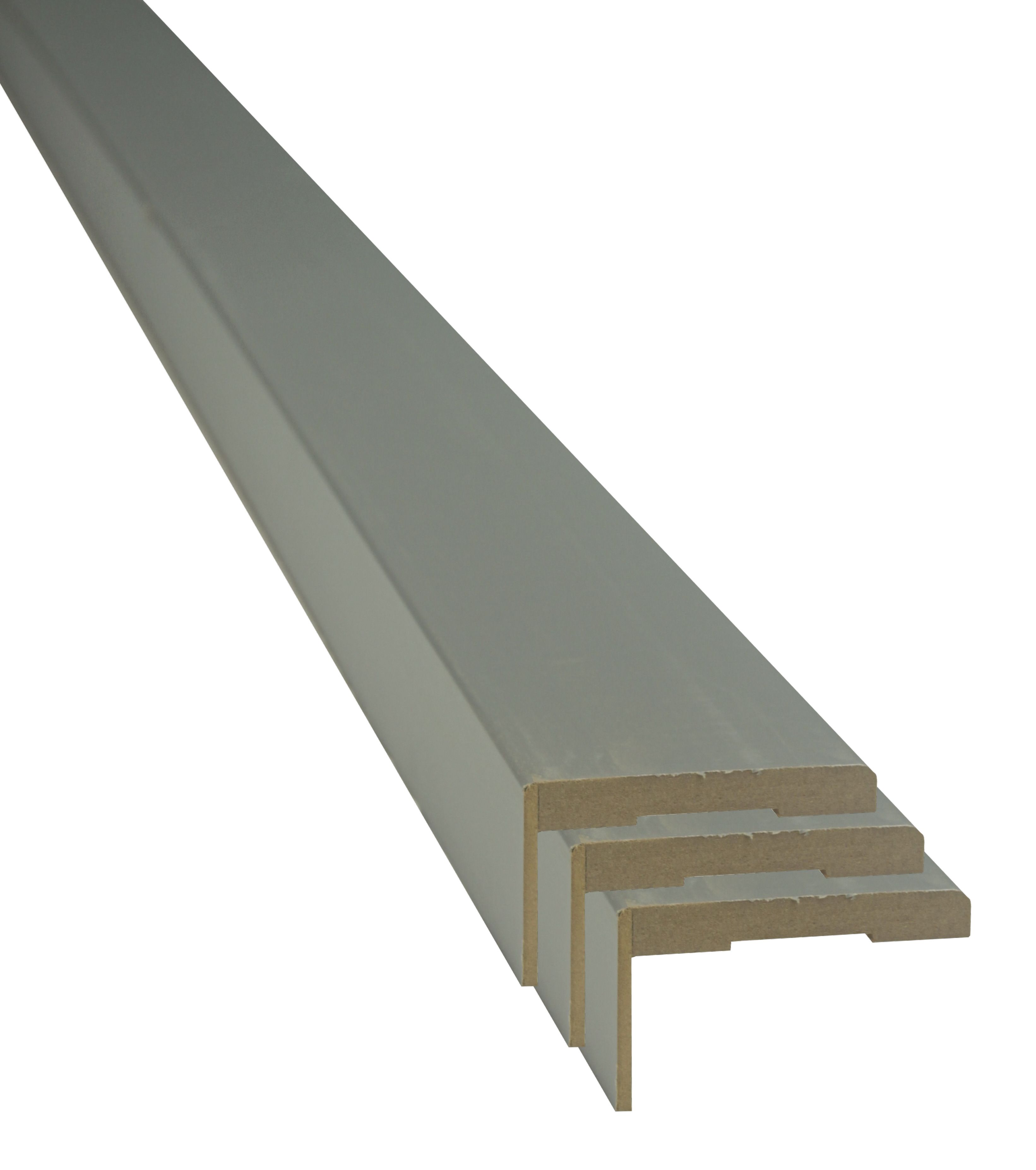 Set Extensie Toc Usa, MDF V Gri, 120 mm