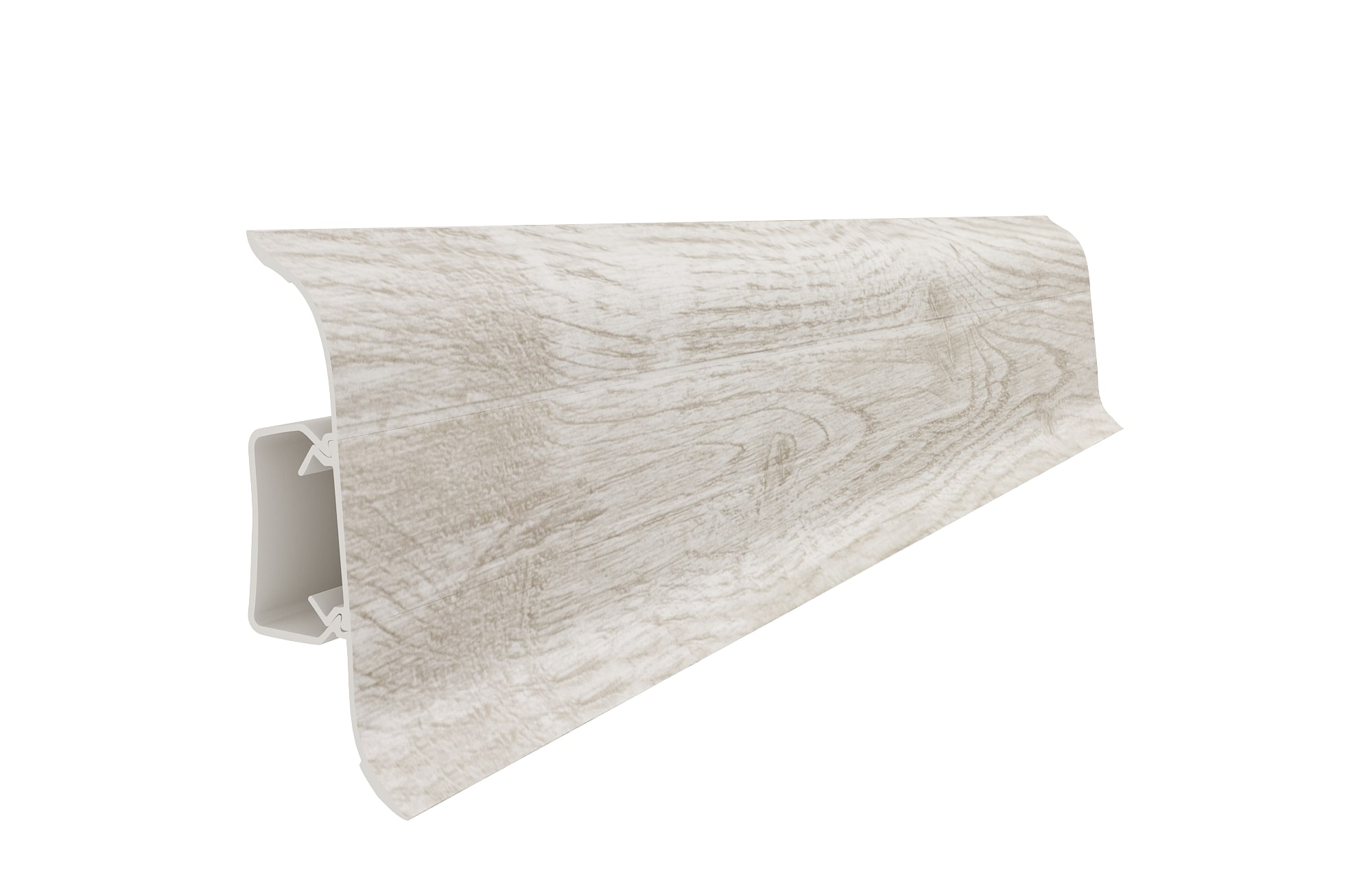 Plinta VILO Flex 5101, stejar gri deschis, PVC, 2.5 m