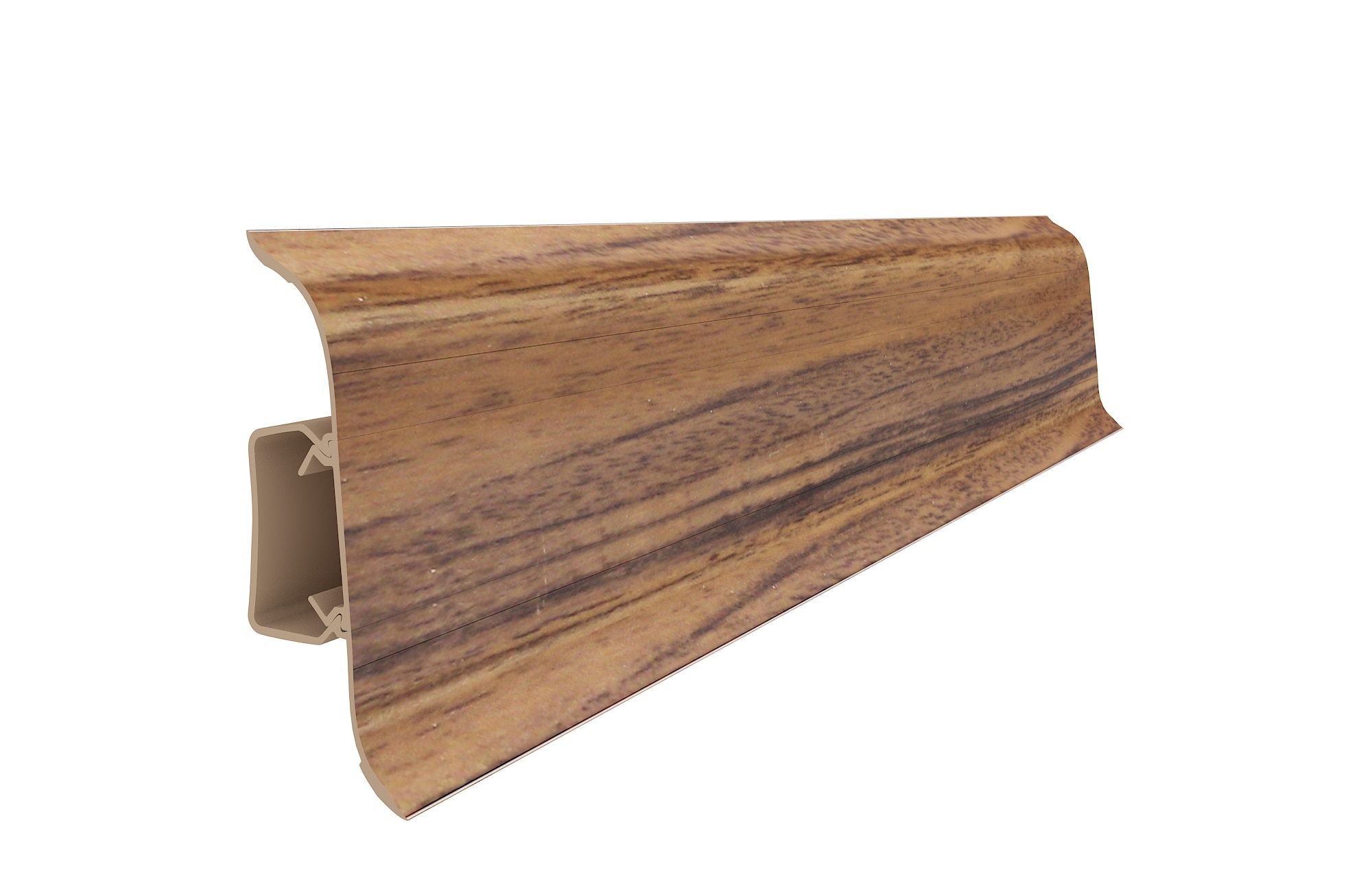 Plinta VILO Flex 528, nuc inchis, PVC, 2.5 m