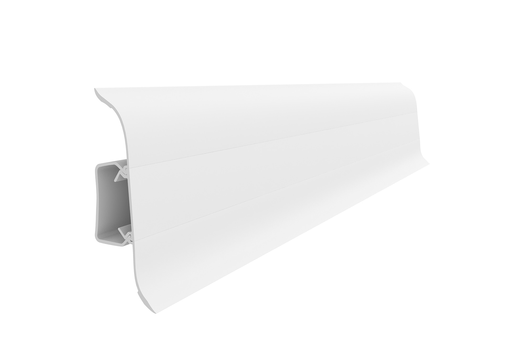 Plinta flex 501, alb, 2.5 m