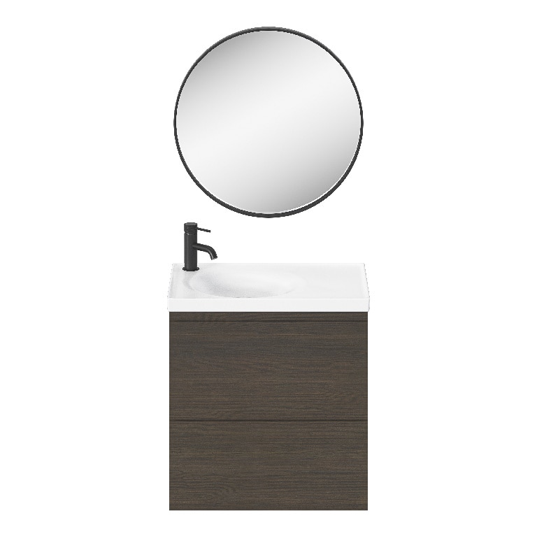 Lavoar baie, alb, 60Cm   GoodHome Kentia