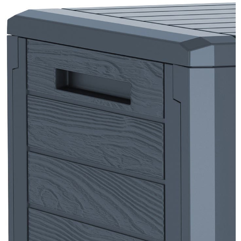 Lada depozitare gradina KLIKSTROM, 58.5 x 46 x 55 cm, antracit