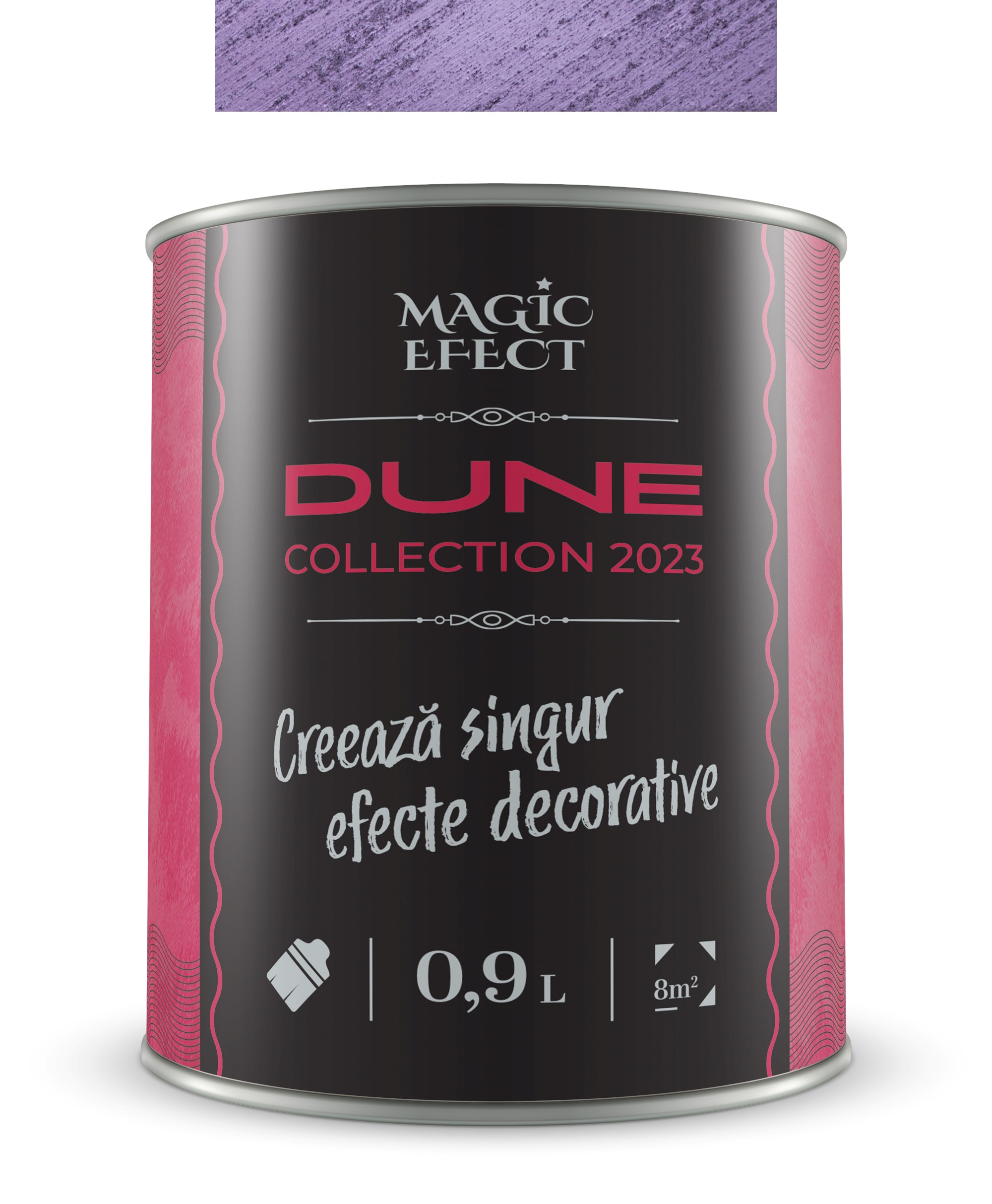 Vopsea Magic Efect Dune, Ice Fucsia, 0.9L
