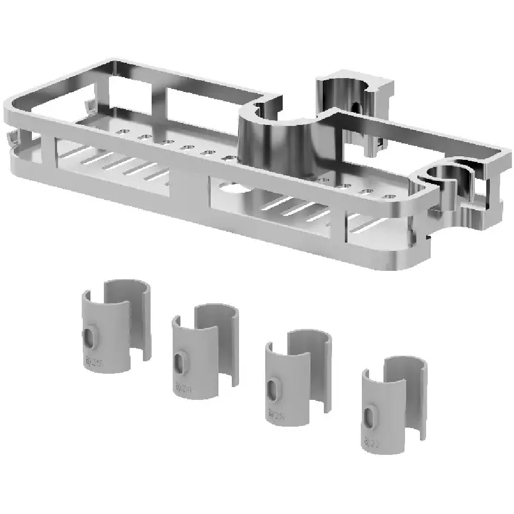 Raft pentru sistem dus GOODHOME, ABS, 28.6 cm, crom