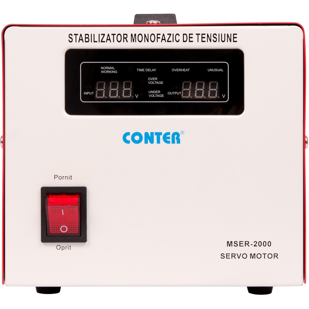 Stabilizator tensiune CONTER MSER, 2000VA, 1500W, 6.52A