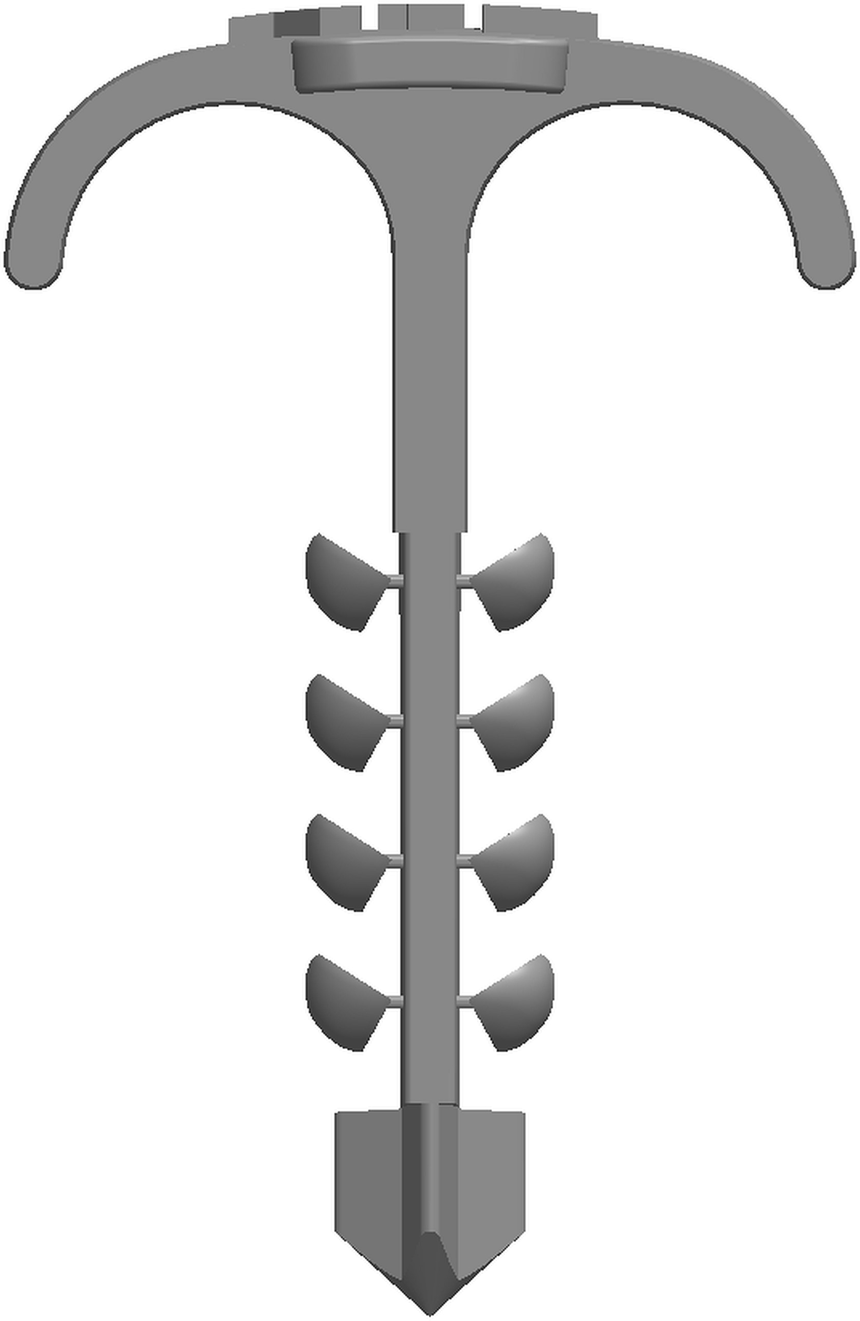 Clema Dubla Fixare 412Mm 10 Buc