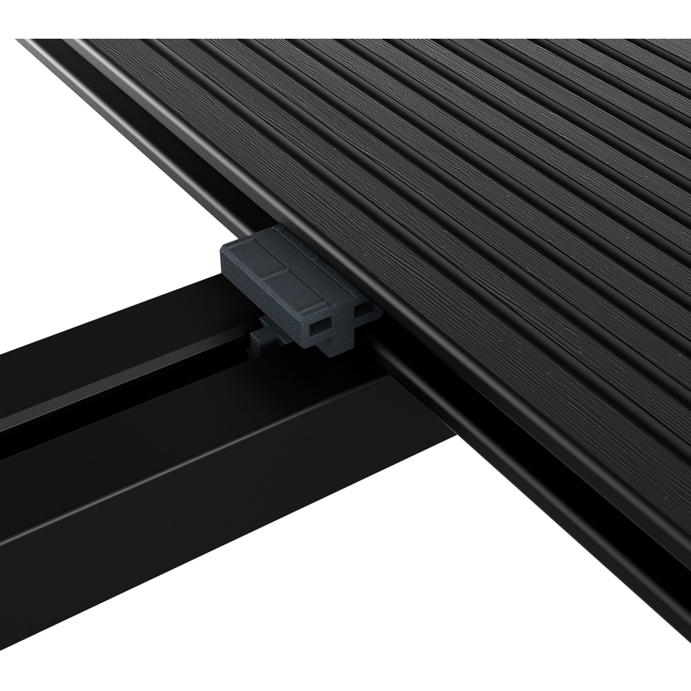 Placa KLIKSTROM WPC terasa, 220x14.5 cm, grosime 2.1 cm, gri antracit