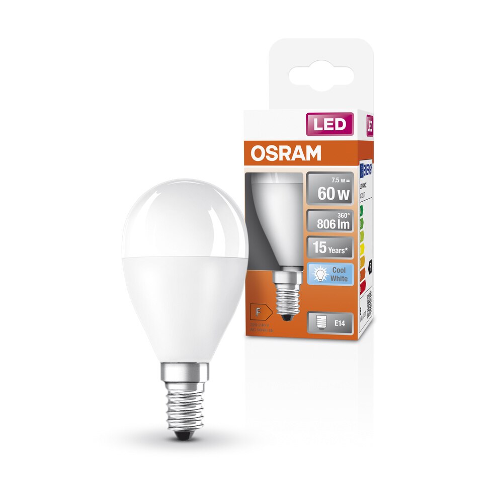 Bec LED 7.5W, E14, 806 lm • Ledvance