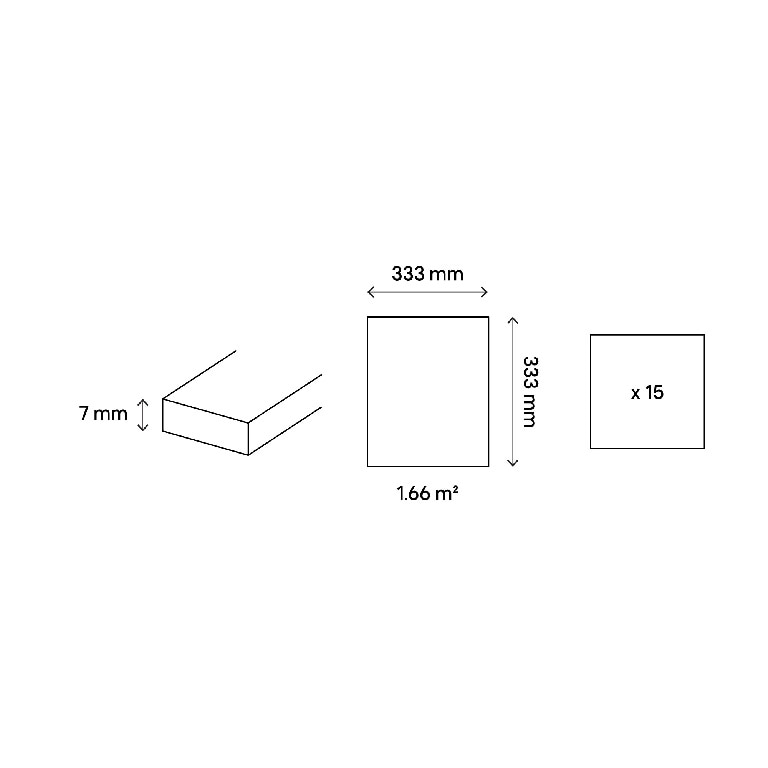 Gresie interior Porphyre, bej, 33,3 x 33,3 cm, 1,663 mp/cutie