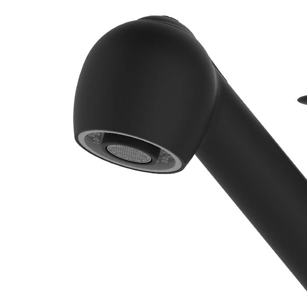 Baterie bucatarie GOODHOME Mokau, alama, negru