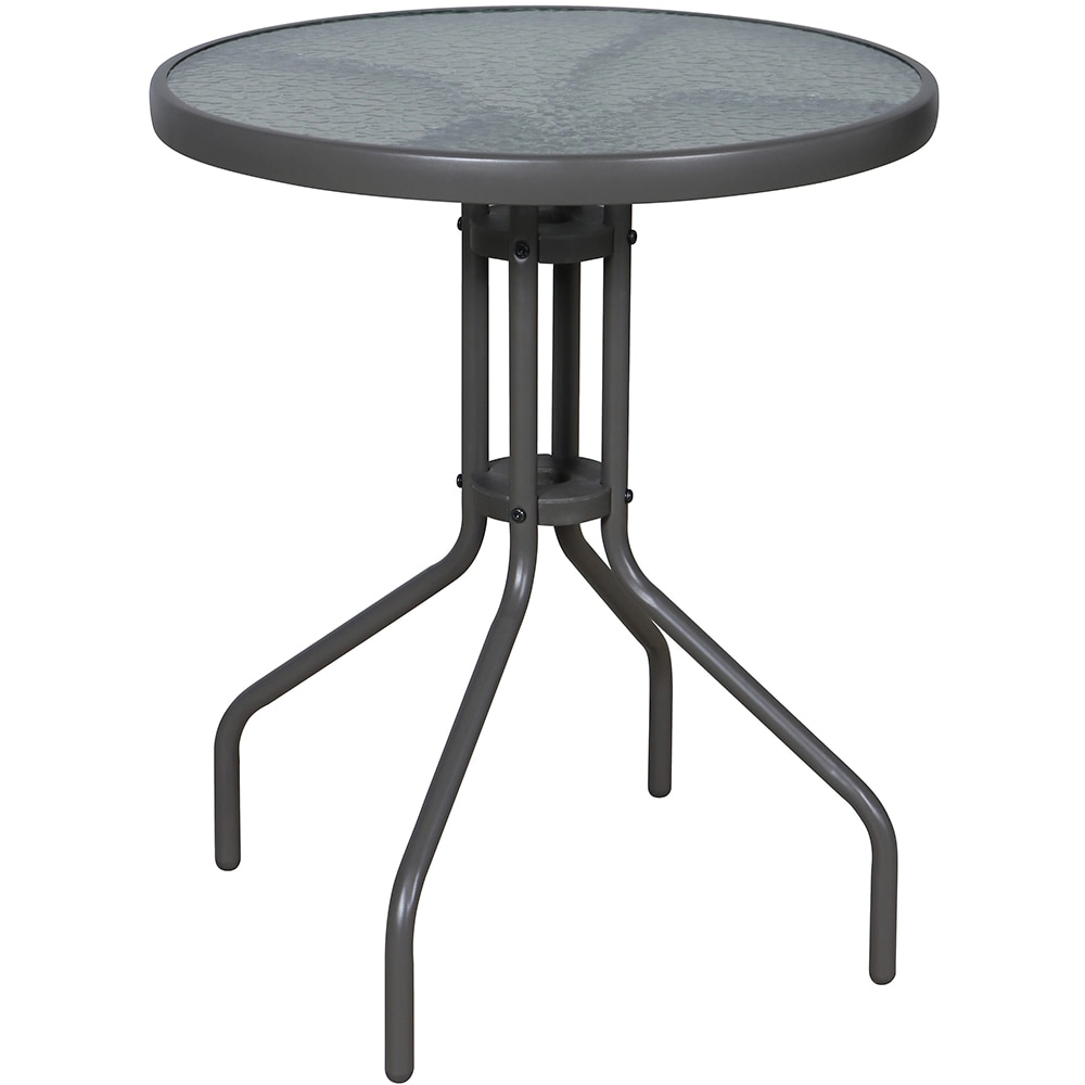 Masa terasa GOODHOME Bari, otel, 60 x 60 x 72 cm, maro