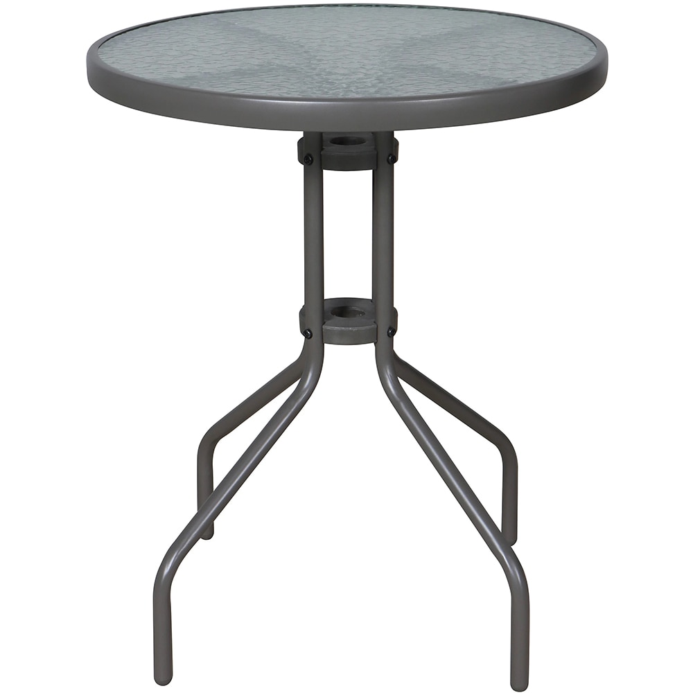 Masa terasa GOODHOME Bari, otel, 60 x 60 x 72 cm, maro